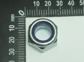 Гайка DIN985 M16x2,00 сталь, оцинкованная, класс 8